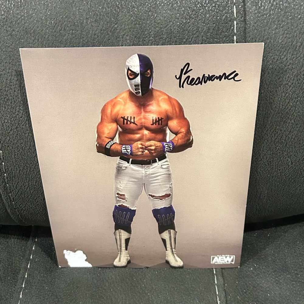 💚2 FOR 25 LISTING SALE💚 Preston Vance AEW signed 8x10